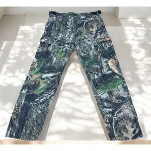 Habit Realtree Pants Men's Large Dark Oak Wide Leg Adjustable Camo Hunting Gear
